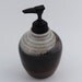 Soap / Lotion Dispenser - Earthtones / Handmade Wheel Thrown Pottery
