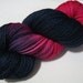 hand dyed yarn - Simple SW Sock - Who's Loving You colorway