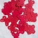 Die Cut Butterflies Large Red Package of 20