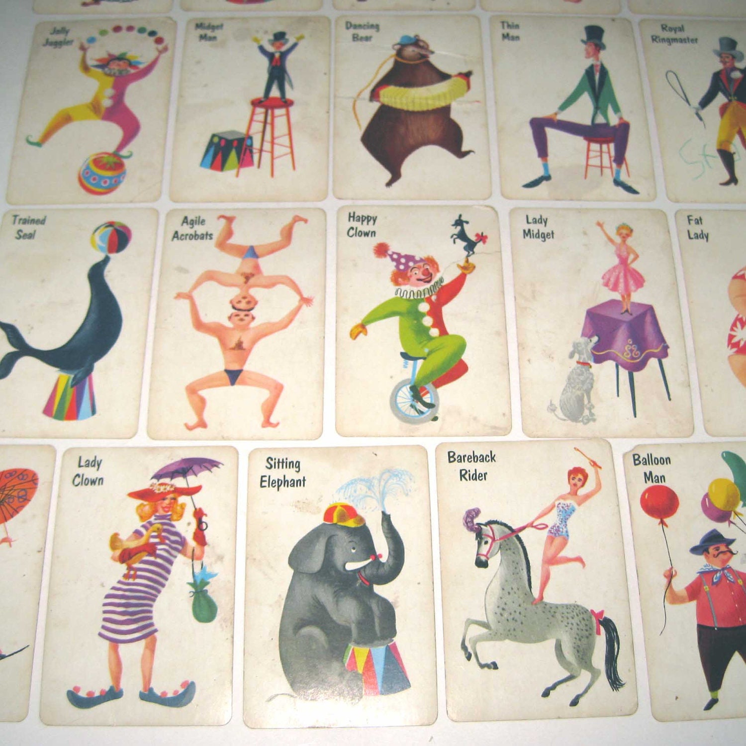 vintage old maid playing card