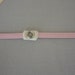 Interchangeable Elastic Headband 1/4 Inch Baby Pink