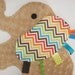 Ziggy Elephant Sensory Lovey
