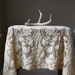 vintage lace tablecloth