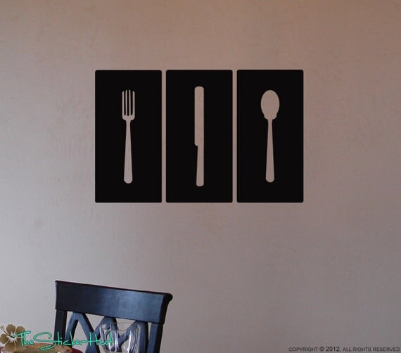 Knife Fork Spoon Wall Decor