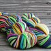 Hand Painted Aran Superwash Merino Yarn - Spooky - Ready to Ship
