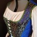 Brocade Renaissance Medieval Corset Bustier