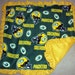 Green Bay Packers Fleece Receiving Blanket