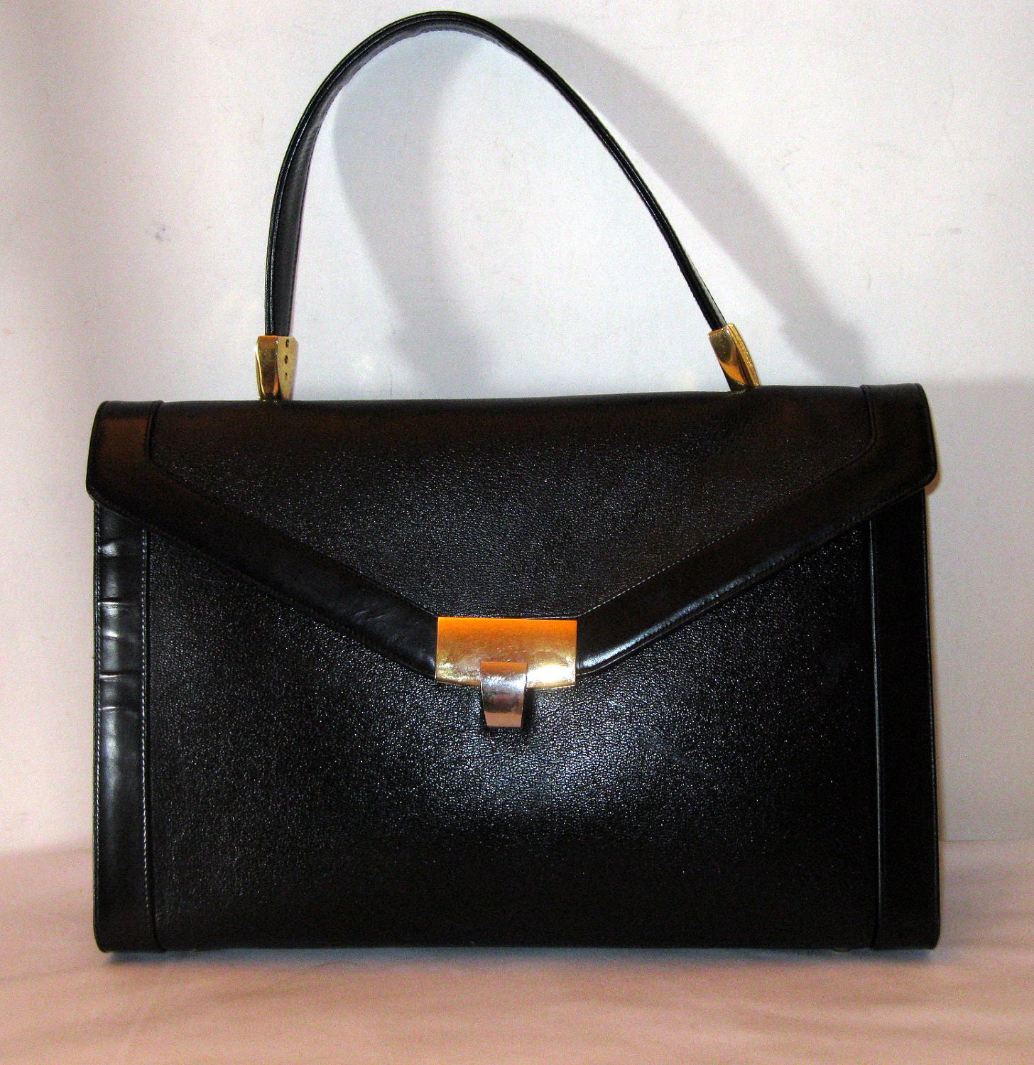 Koret gen leather evening bag handbag purse gorgeous vintage