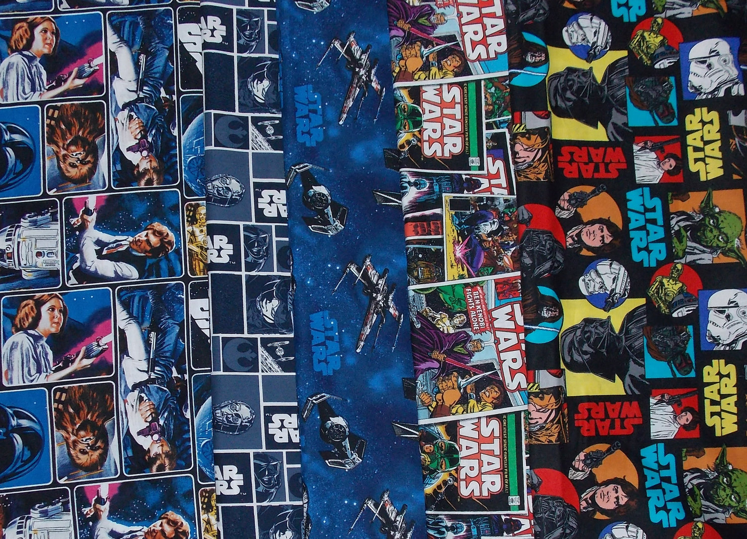 lego star wars fabric