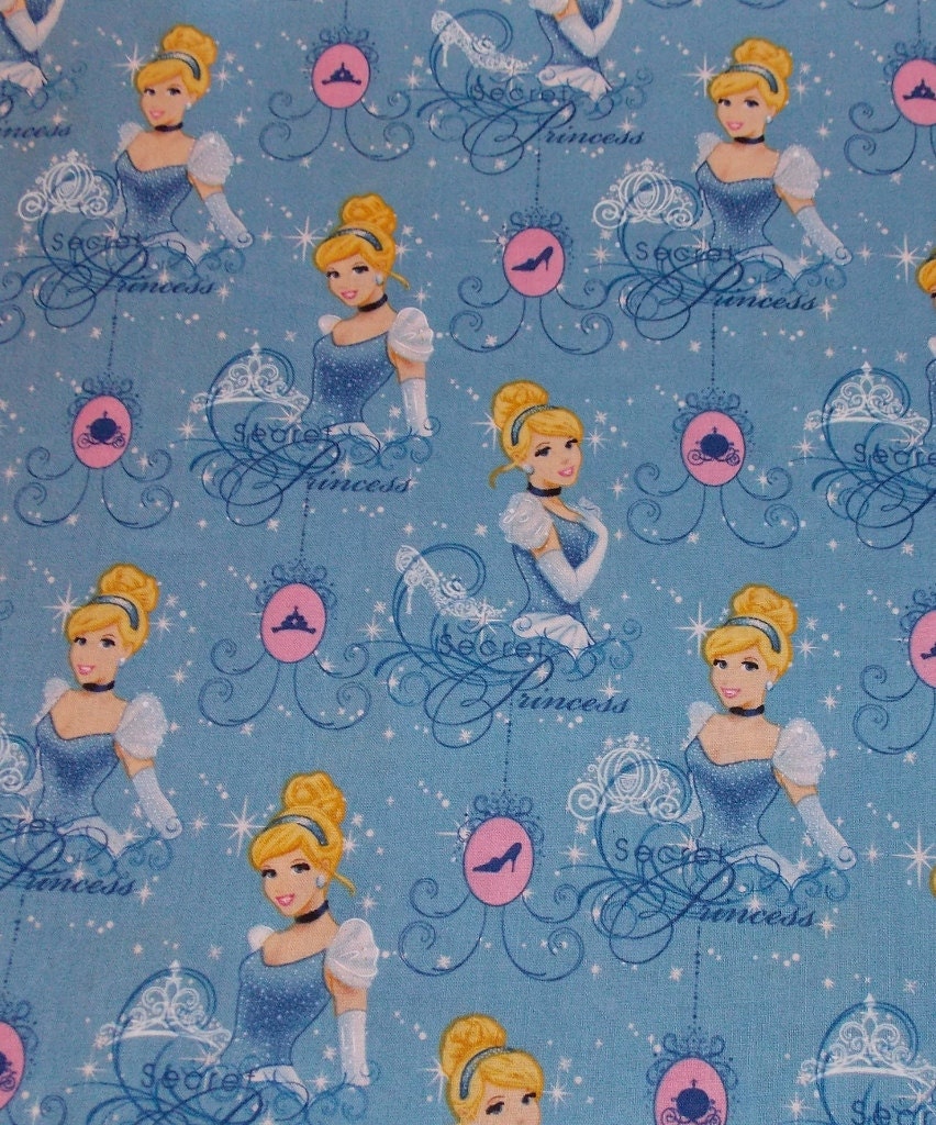 Disney's Cinderella Fabric By The Yard FBTY