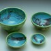 Cephalopod Nesting Bowl Set/ pottery