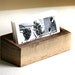 Business Card Holder - Black Walnut Wood - Ready to Ship