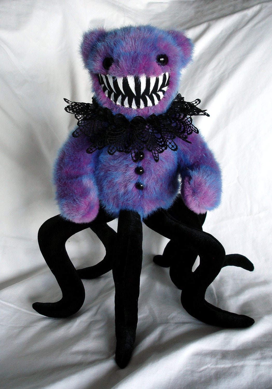 purple monster teddy