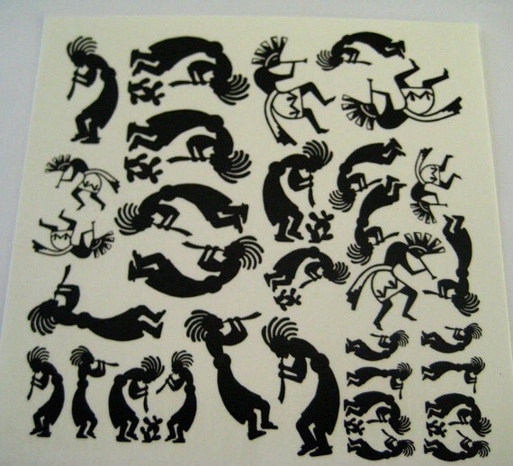 Black Enamel Glass Fusing Decals Fused Glass by FusionSupplies