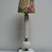 Hobnail Boudoir Lamp
