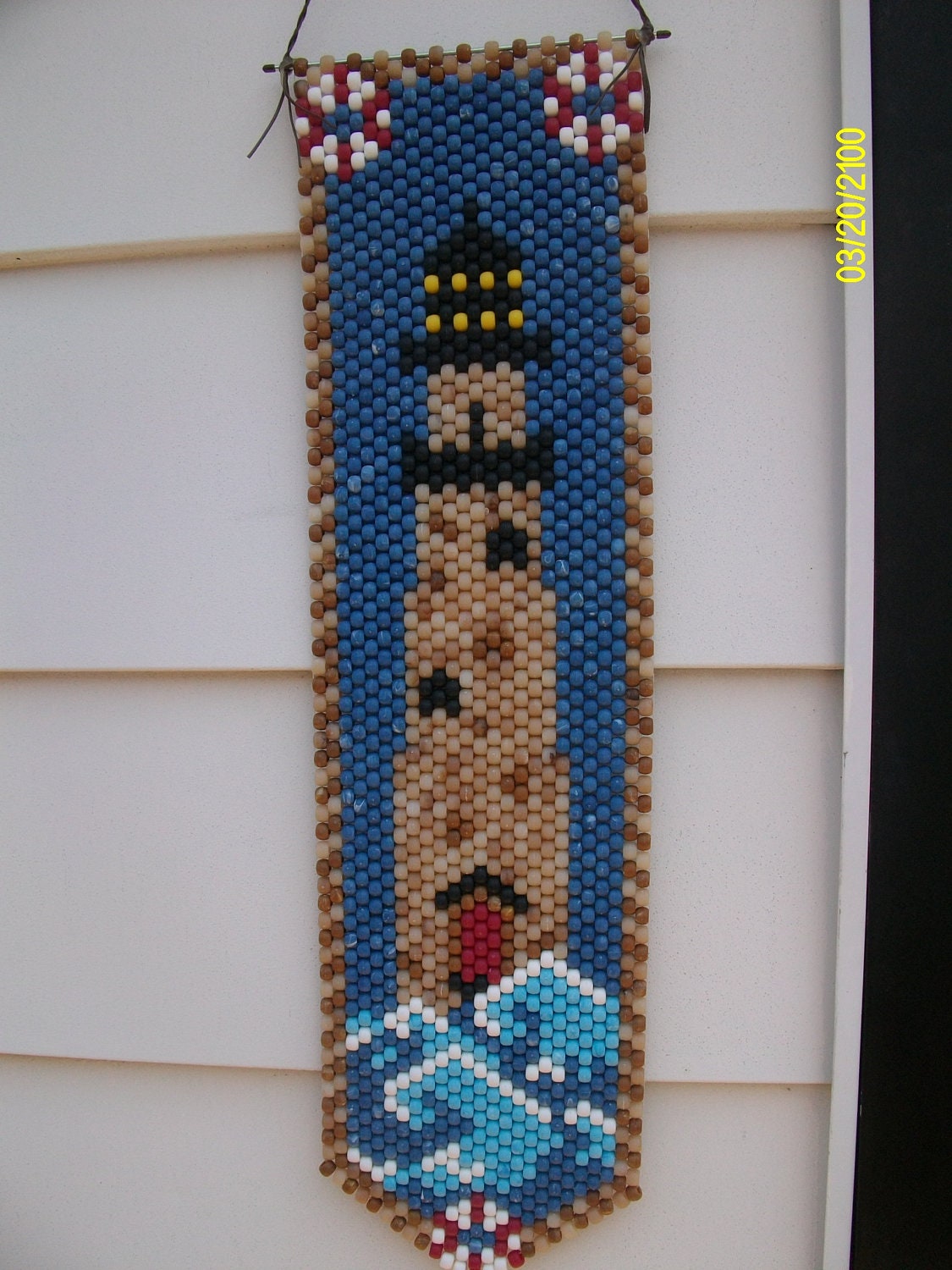 Lighthouse Beaded Banner by CraftingAddiction on Etsy