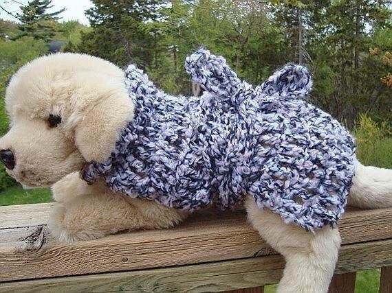 CROCHET PATTERN Adjustable Dog Coat num 99 Make it any