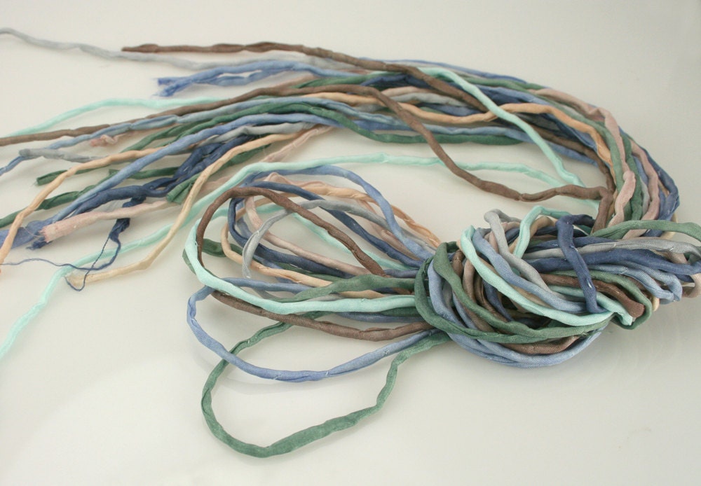 Silk Strings for Jewelry Making 10 ea 2mm Silk Strings Cape Cod Bundle