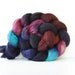 BFL Superwash Roving-Amethyst Geode 4 oz-Handpainted Top/Roving for Spinning or Crafting