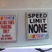 Handmade Upcycled Set of 2 Nascar Racing Fan Mini Magnets - Art Decor for Kitchen, Locker, Office w Free Shipping