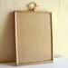 Vintage Gold Metal Picture Frame - Rare 6x8 Size