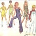 1960's Sewing Pattern - 60s Jumpsuit Pattern - Bell Bottom Overall Pattern - Simplicity 8172 - Uncut