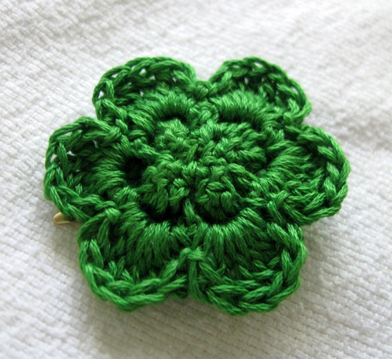 Crochet Boutonniere Green Pinwheel Lapel Buttonhole by ...