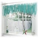 Tiffany Blue Driftwood Window Treament Valance