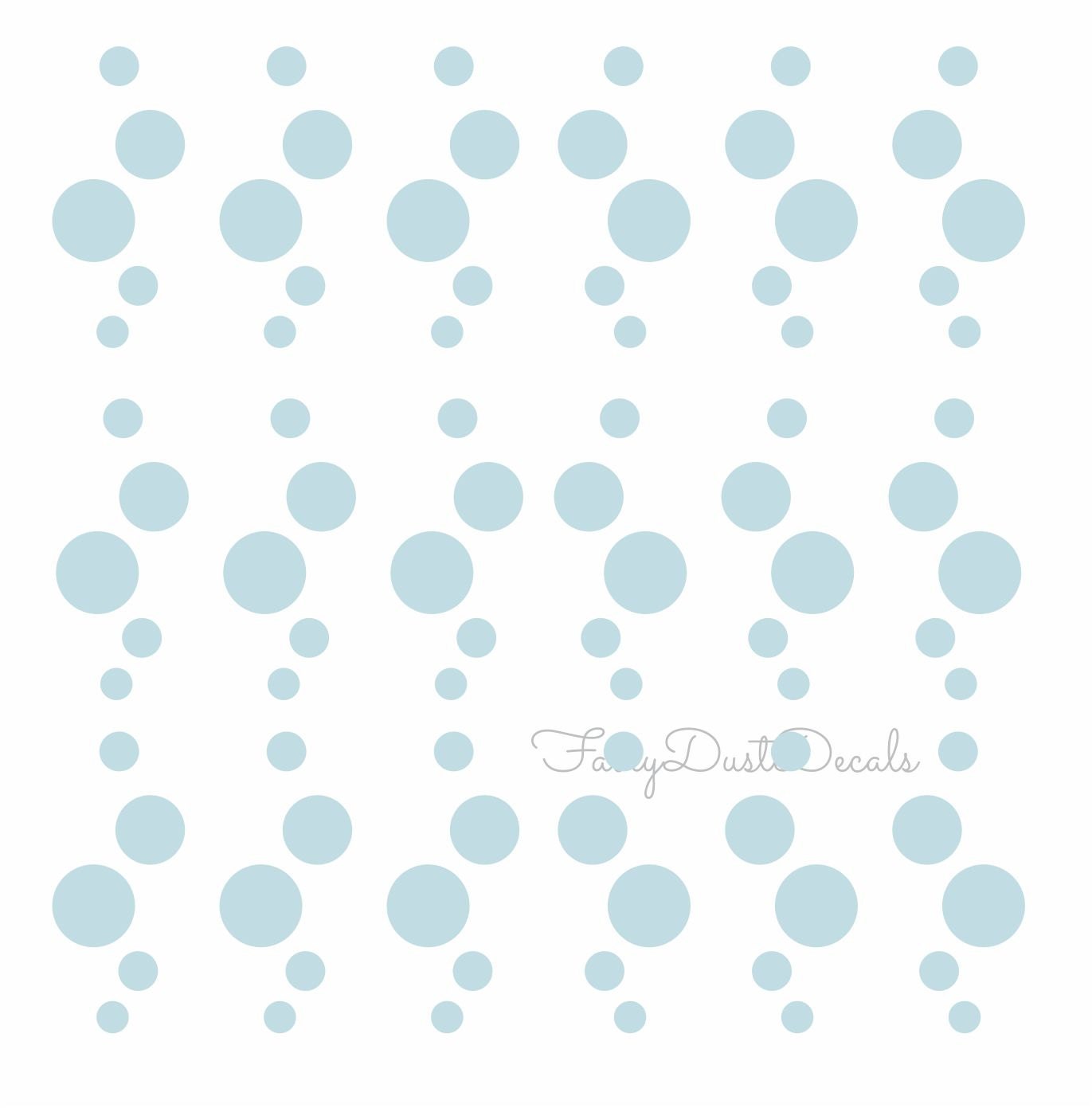 Bubbles wall decals bubble vinyl stickers water bubbles