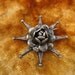 Brooch - Pin - Sterling Silver - Taxco Style - Antique Jewelry - Flower - Star - Stylish - Signed Stamped