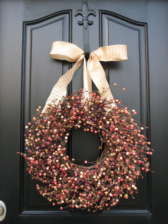 Items similar to Wreath for January Berry Wreath Year Round Berries