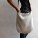 Belle Époque, a Camel Bag in Heavy-Linen