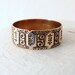 Vintage Victorian 14k Gold Cigar Wedding Ring