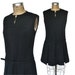 Black Scooter Mini Dress / M-L