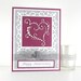 Elegant Anniversary card, pearl heart, congratulations to a special couple