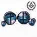Cross in Space BMA Plugs 0g 8mm