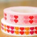 Funtape Masking Tape - Hearts - Slim Set 2