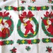 SALE Vintage Christmas Apron Mid Century