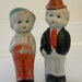 Vintage Ceramic Figurine-2 Little Boys-Vintage Dolls