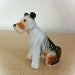 Vintage Wire Fox Terrier Dog Figurine