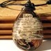 Fairy Feather Book Page Word Pendant Nature Necklace Supernatural Spirit Elf Witch Weird Fate Mermaid Brown Tan Black Large Bohemian Jewelry