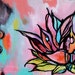 SALE - lotus no. 2... original mixed media art.