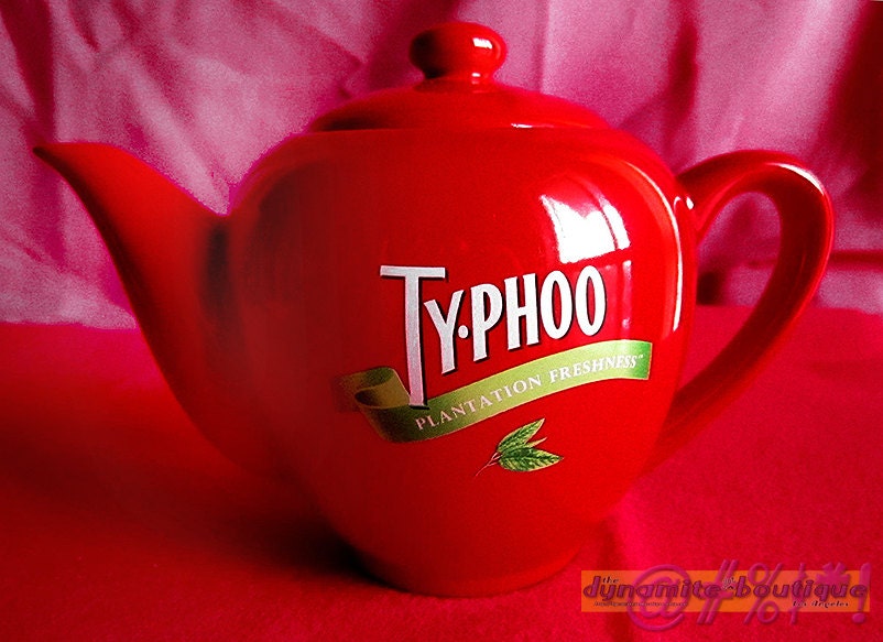 TyPhoo 12oz teapot English Tea For Two red porcelain pot UK