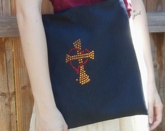 Psalm 47:7 Bag.God is King Bag Elegant Shabby by Psalm 47:7 Bag.God is King Bag Elegant Shabby by