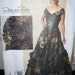 Vogue 2928 designer pattern Oscar de la Renta Misses evening dress size 16 18 20