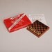 Vintage Miniature chess and checkers set in original box free shipping