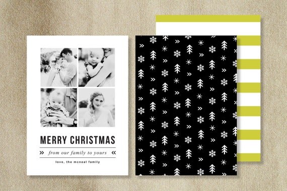 Luxury 11 Modern Xmas Card Template