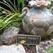 Vintage Wrought Iron metal Garden Sign Rabbit Transit