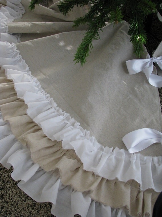 Rustic Christmas Tree Skirt 