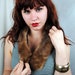 Vintage Mink Fur Collar Stole Pelt